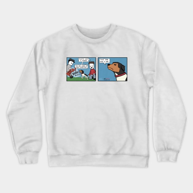 Danger Crewneck Sweatshirt by Hey Buddy Comics